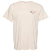 Florida State Flags Stylized Script Comfort Colors Tee